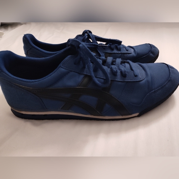 Onitsuka Tiger by Asics Other - ONITSUKA TIGER Blue Athletic Sneakers Men’s US 12.5 EU 47 EUC